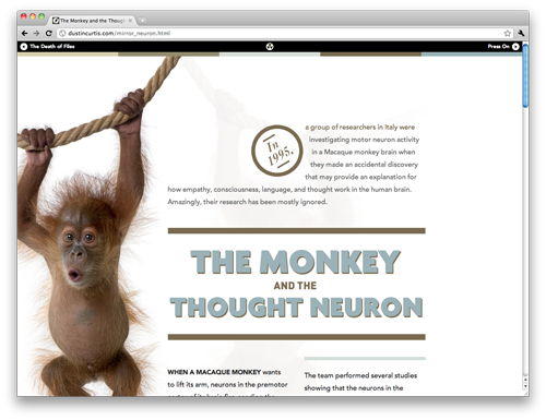 Dustin Curtis' Publishr blog